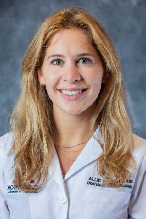 Allison Schwalb, MD, an OBGYN resident at Mount Carmel.
