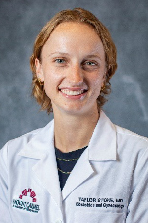 Taylor Stone, MD, an OBGYN resident at Mount Carmel.