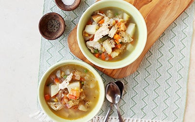 Recipe Image:  Hearty and Heart-Healthy Potato Soup